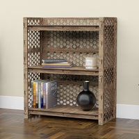 Thumbnail for Honeycomb-S LUX 3-tier Bookshelf Bookcase Shelving Unit