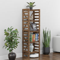 Thumbnail for Ladder Narrow X 5-tier Bookshelf Bookcase Shelving Unit