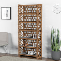 Thumbnail for Tall Wide Entryway Shoe Rack Honeycomb