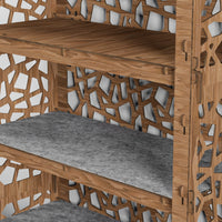 Thumbnail for Tall Wide Entryway Shoe Rack Stones