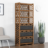 Thumbnail for Honeycomb Tall Wide 9 Drawer Storage Tower [9 SMALL BLACK BINS]