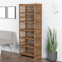 Thumbnail for Tall Wide Entryway Shoe Rack Arabic