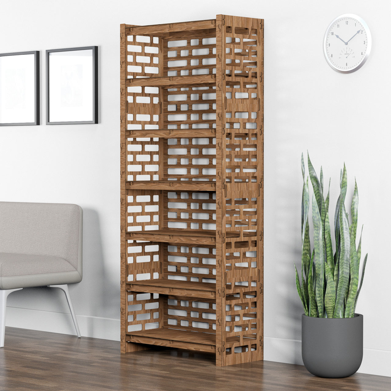 Tall Wide Entryway Shoe Rack Brickwall