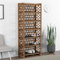 Thumbnail for Tall Wide Entryway Shoe Rack Honeycomb