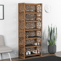 Thumbnail for Tall Wide Entryway Shoe Rack Stones