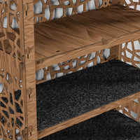 Thumbnail for Tall Wide Entryway Shoe Rack Stones