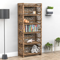 Thumbnail for Stones LUX 6-tier Bookshelf Bookcase Shelving Unit