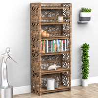 Thumbnail for Crystals LUX 6-tier Bookshelf Bookcase Shelving Unit