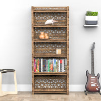 Thumbnail for Arabic LUX 6-tier Bookshelf Bookcase Shelving Unit