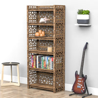 Thumbnail for Arabic LUX 6-tier Bookshelf Bookcase Shelving Unit