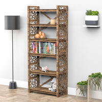 Thumbnail for Stones X 6-tier Bookshelf Bookcase Shelving Unit (No Back)