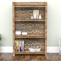 Thumbnail for Arabic LUX 4-tier Bookshelf Bookcase Shelving Unit