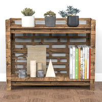 Thumbnail for Brickwall LUX 2-tier Bookshelf Bookcase Shelving Unit