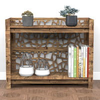 Thumbnail for Stones LUX 2-tier Bookshelf Bookcase Shelving Unit