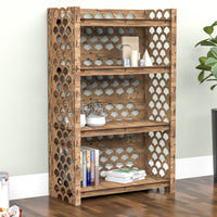 Thumbnail for Mermaid LUX 4-tier Bookshelf Bookcase Shelving Unit