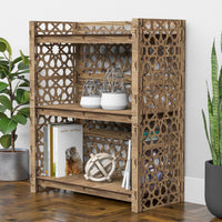 Thumbnail for Arabic LUX 3-tier Bookshelf Bookcase Shelving Unit