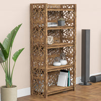 Thumbnail for Crystals LUX 5-tier Bookshelf Bookcase Shelving Unit