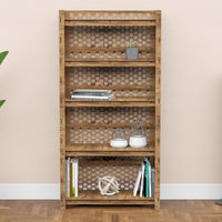 Thumbnail for Honeycomb-S LUX 5-tier Bookshelf Bookcase Shelving Unit