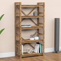 Thumbnail for Honeycomb-S X 5-tier Bookshelf Bookcase Shelving Unit