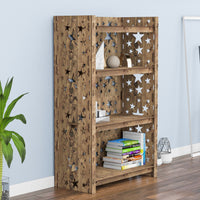 Thumbnail for Stars LUX 4-tier Bookshelf Bookcase Shelving Unit