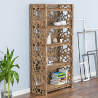 Thumbnail for Hearts LUX 5-tier Bookshelf Bookcase Shelving Unit