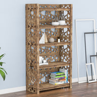 Thumbnail for Hearts LUX 5-tier Bookshelf Bookcase Shelving Unit