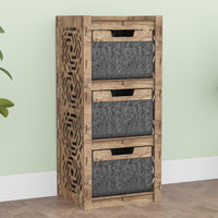 Thumbnail for Solar Thin Slim 3 Drawer Unit [3 BLACK BINS]