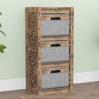 Thumbnail for Solar Thin Slim 3 Drawer Unit [3 GRAY BINS]