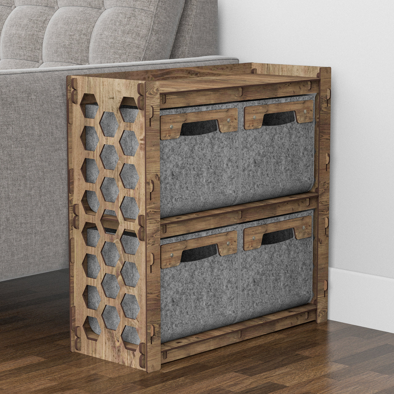 4 drawer deals end table