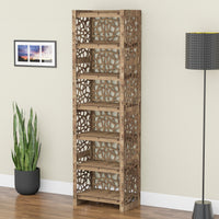 Thumbnail for Stones Tall 4 Drawer Storage Tower [4 LARGE GRAY BINS]