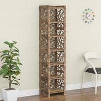 Thumbnail for Crystals Tall Narrow Tallboy 6 Drawers Storage Tower [6 BLACK BINS]