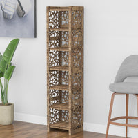 Thumbnail for Stones Tall Narrow Tallboy 3 Drawers Storage Tower [3 BLACK BINS]