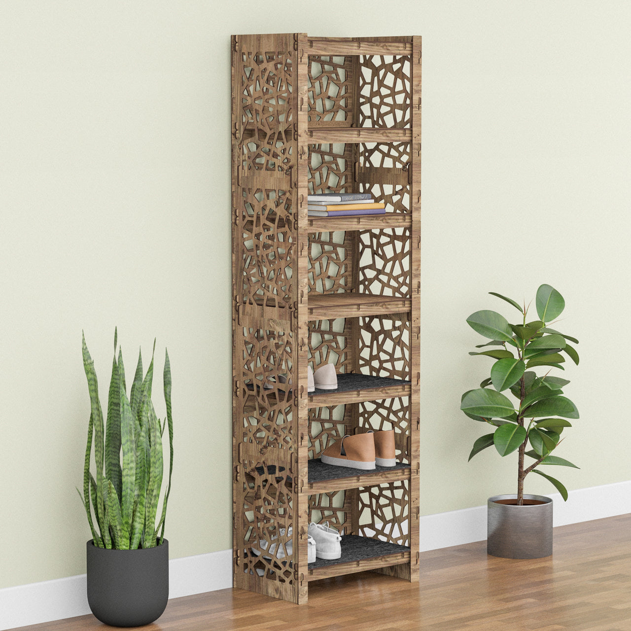 Tall Entryway Shoe Rack Stones