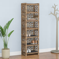 Thumbnail for Tall Entryway Shoe Rack Arabic