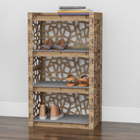 Thumbnail for Narrow 4-tier Shoe Rack Stones