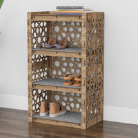 Thumbnail for Narrow 4-tier Shoe Rack Arabic