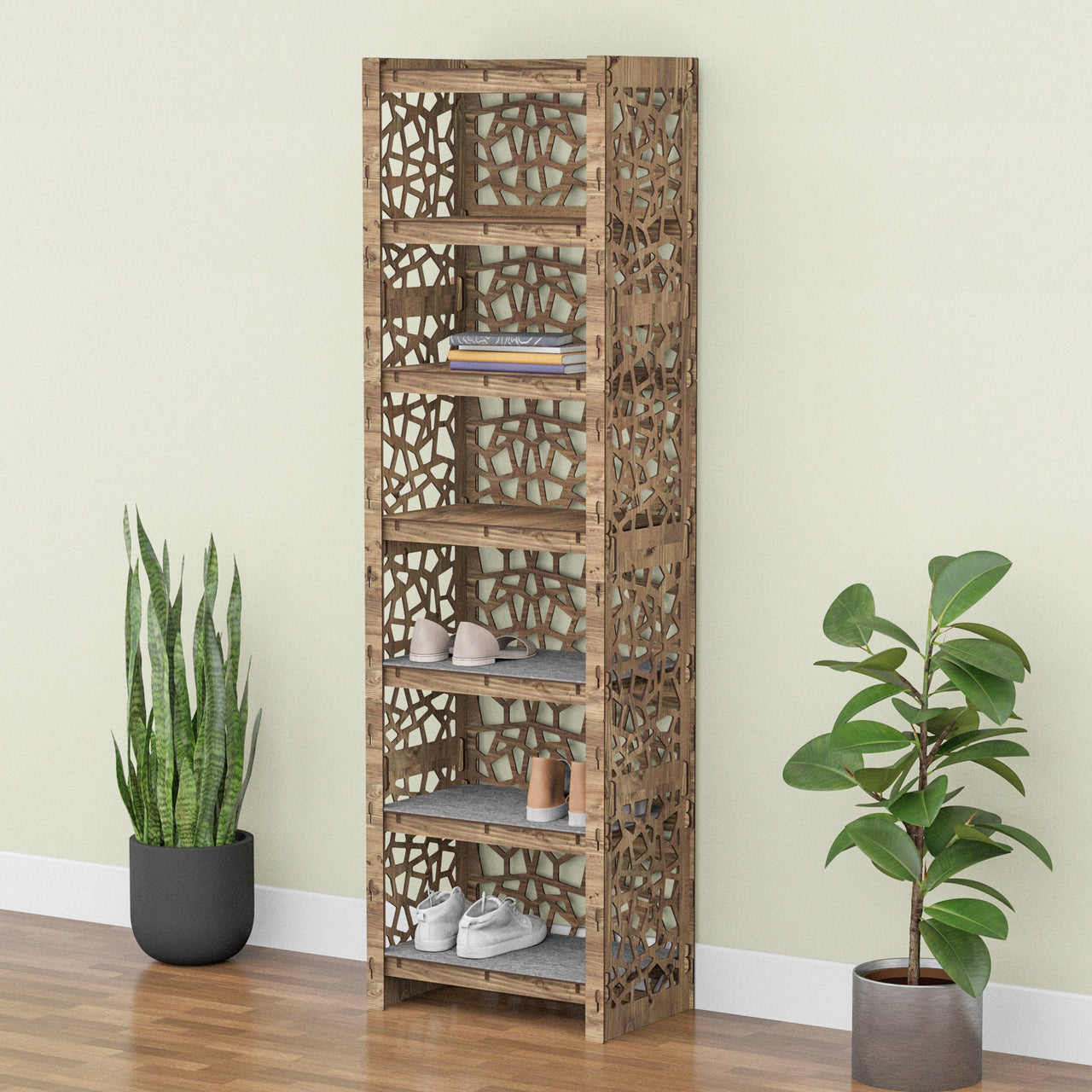 Tall Entryway Shoe Rack Stones