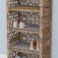 Thumbnail for Tall Entryway Shoe Rack Arabic