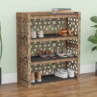 Thumbnail for Entryway 4-tier Shoe Rack Arabic