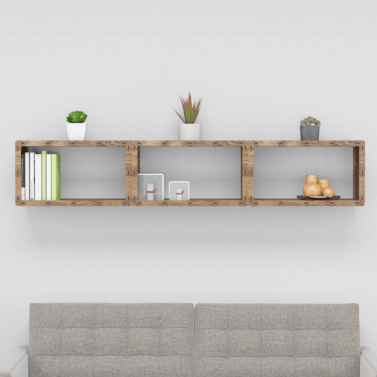 Arabic Wall Shelves 3pcs Set