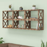 Thumbnail for Cross Wall Shelves 6pcs Set