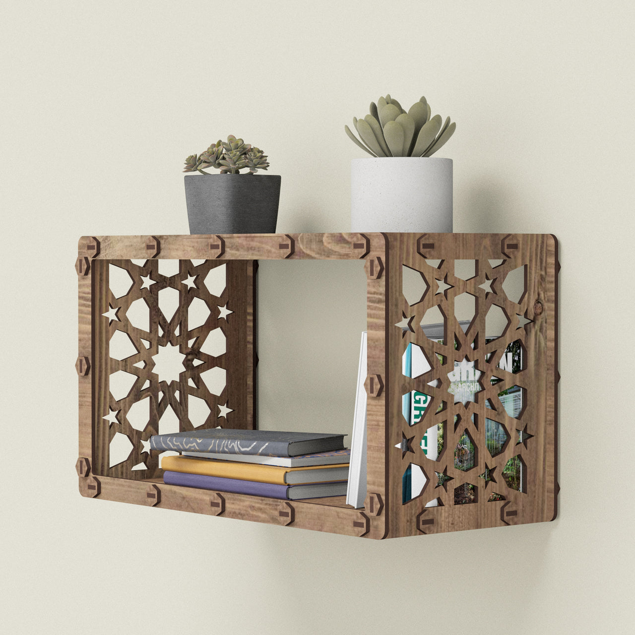 Arabic Wall Shelf