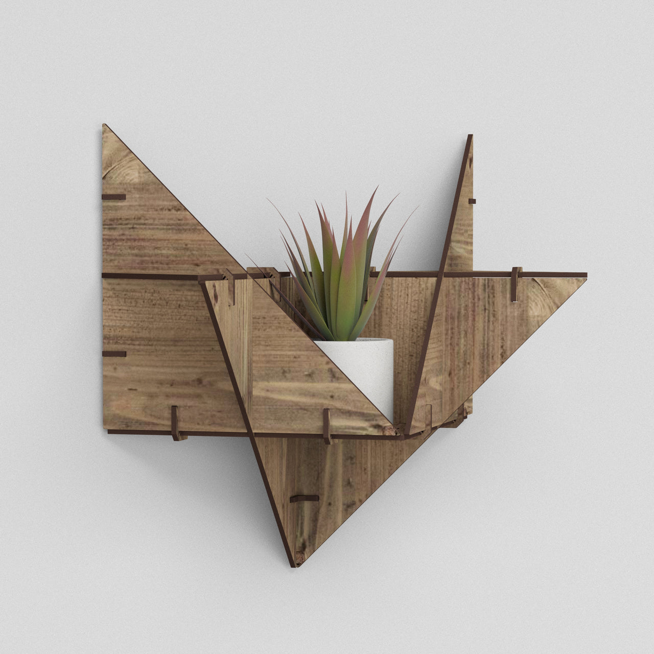 Small Triangle Wall Shelf