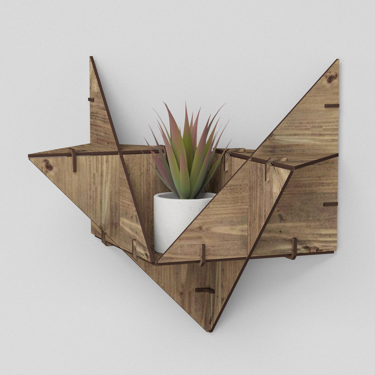 Small Triangle Wall Shelf