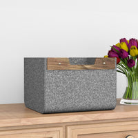 Thumbnail for Felt Storage Basket, Unique Storage Bin, Felt Box