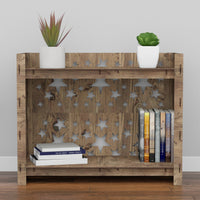 Thumbnail for Stars LUX 2-tier Bookshelf Bookcase Shelving Unit