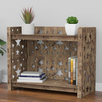 Thumbnail for Stars LUX 2-tier Bookshelf Bookcase Shelving Unit