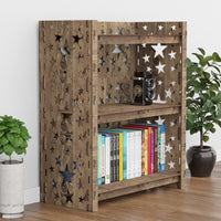 Thumbnail for Stars LUX 3-tier Bookshelf Bookcase Shelving Unit