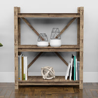 Thumbnail for Honeycomb X 3-tier Bookshelf Bookcase Shelving Unit