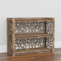 Thumbnail for Stones Low Dresser 3 Drawers Side Table [3 SMALL BLACK BINS]